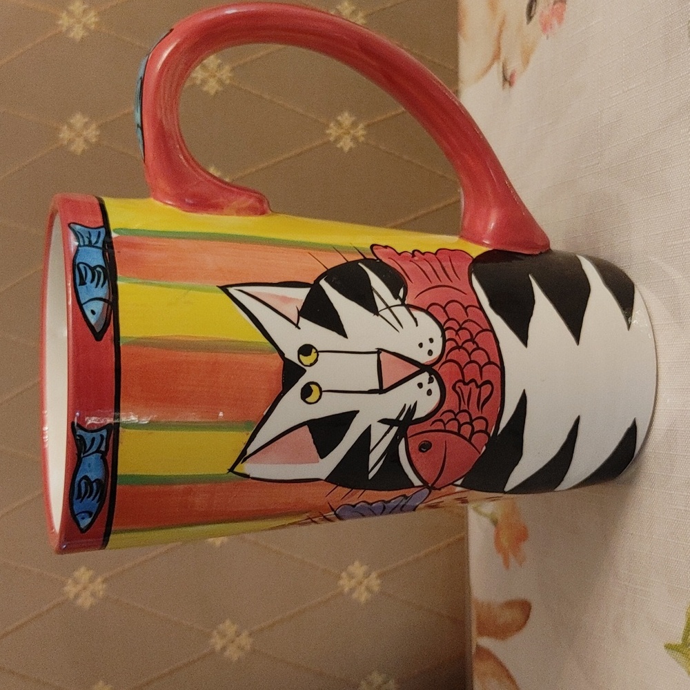 🐱 Vintage Catzilla Mug